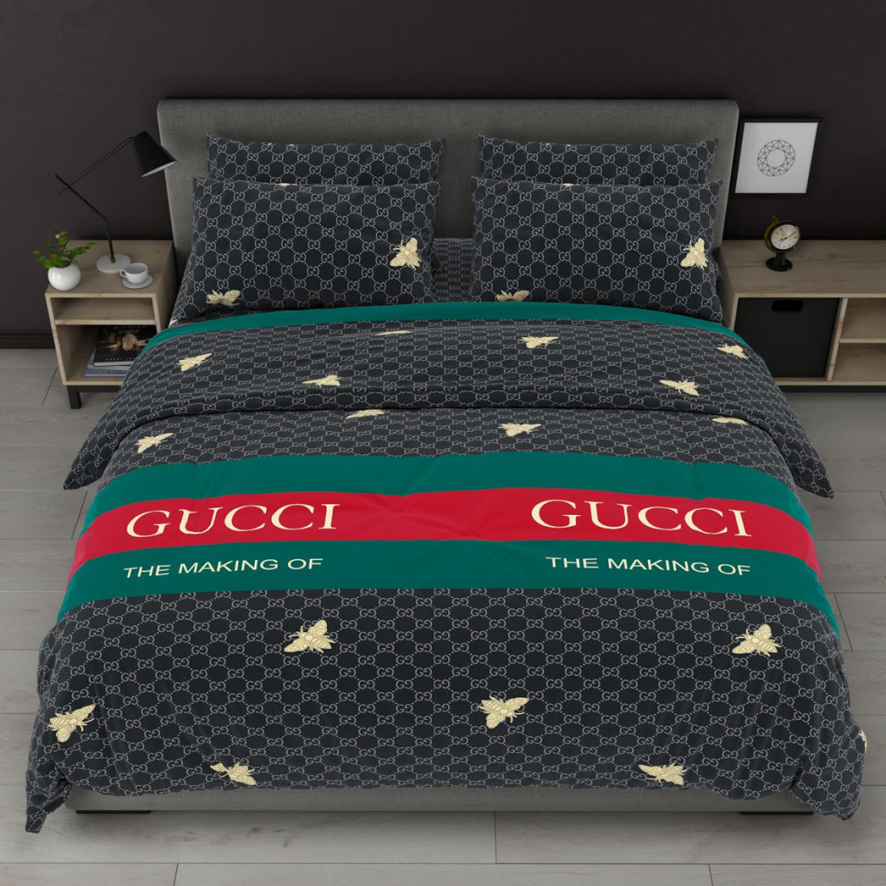 Ткань для постельного белья Бязь "Gold" Lux GL8297