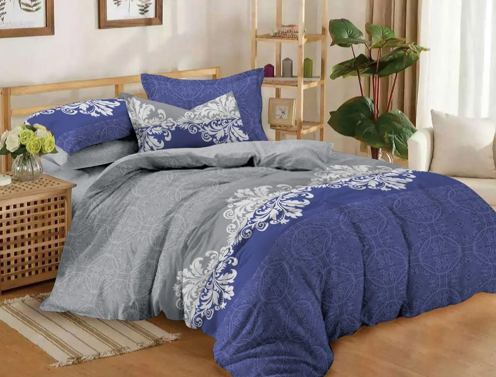 Ткань для постельного белья Сатин KWX-03 (A+B) - (60м+60м)