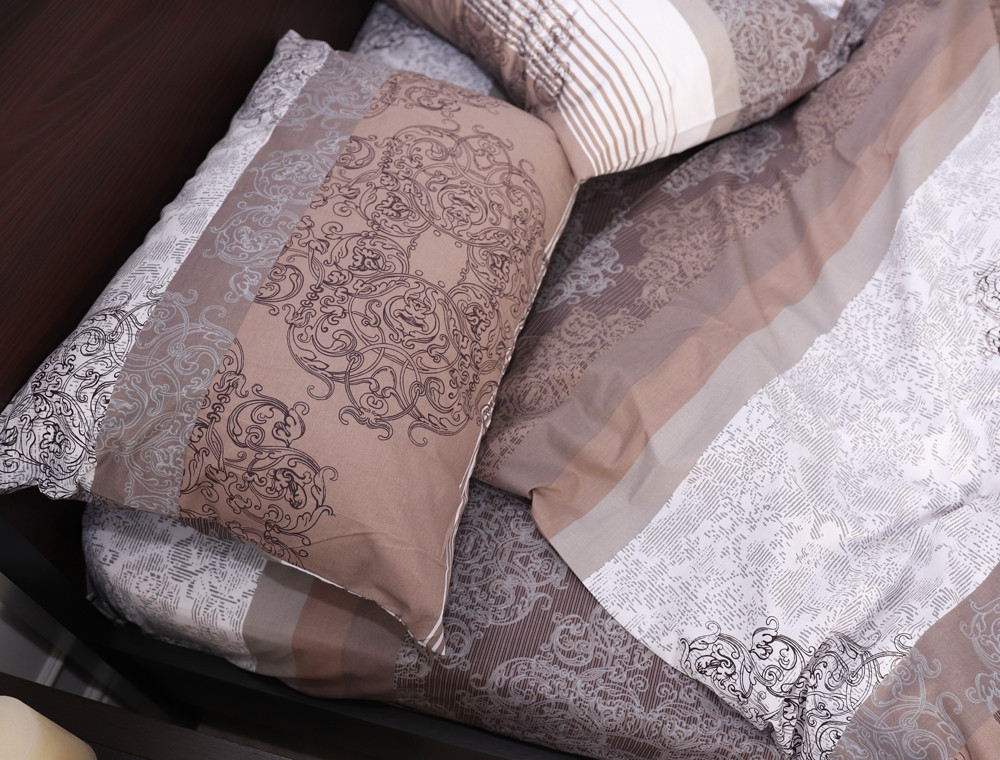 Семейный набор хлопкового постельного белья из Бязи "Gold" №156889 Черешенка™