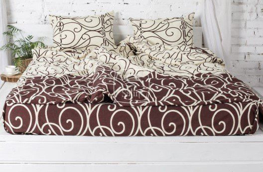 Ткань для постельного белья Бязь "Gold" Lux GL50910 (A+B) - (50м+50м)