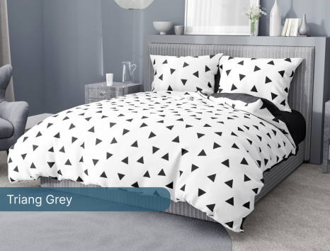 Ткань для постельного белья Бязь "Gold" Lux GL3504grey