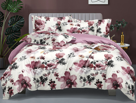 Ткань для постельного белья Сатин S-272 (A+B) - (60м+60м)