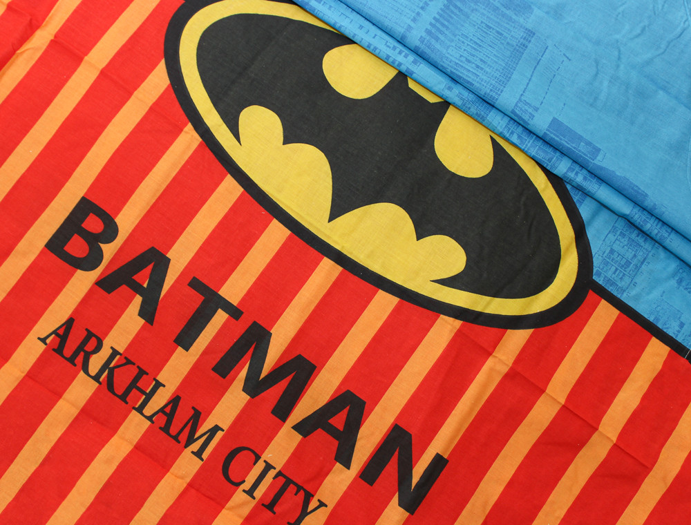 Тканина для постільної білизни Бязь "Gold" Lux дитяча "Бетмен" GLB6944