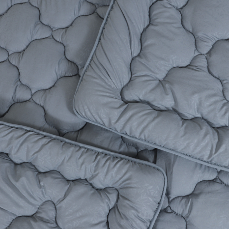 Двоспальна ковдра мікрофібра/холофайбер №40016