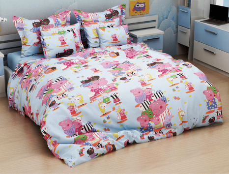 Тканина для постільної білизни Бязь "Gold" Lux дитяча GLB128