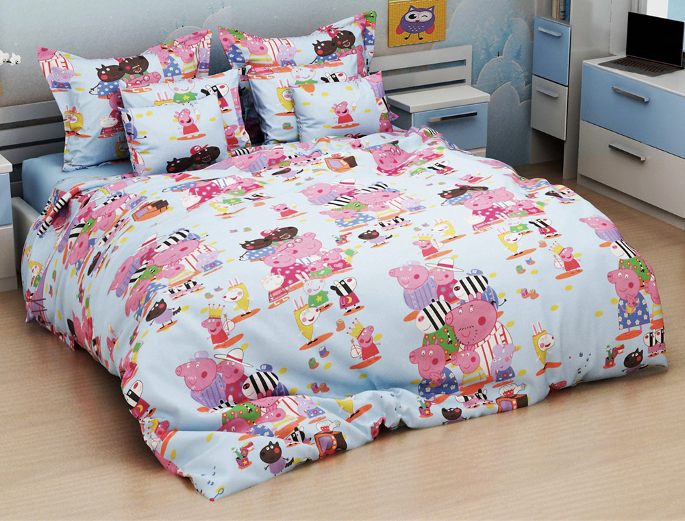 Тканина для постільної білизни Бязь "Gold" Lux дитяча GLB128