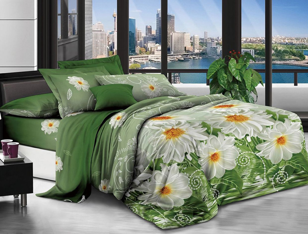 Евро набор постельного белья 200*220 из поликотона №20043 Черешенка™