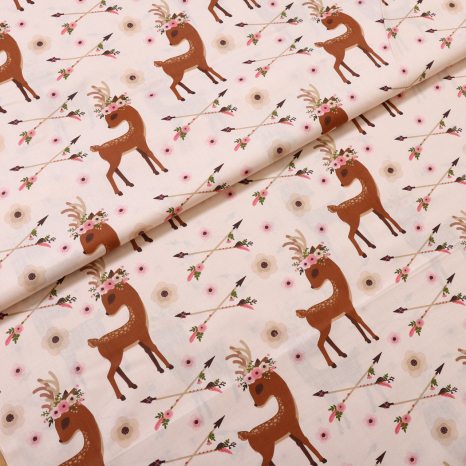 Хлопковая ткань для постельного белья детская CTB1014