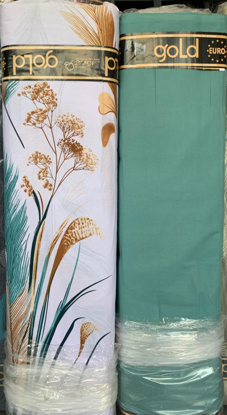 Ткань для постельного белья Бязь "Gold" Lux GL8266 (A+B) - (50м+50м)