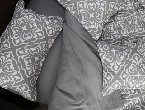 Евро макси набор постельного белья 200*230 из Муслина №600-20 Черешенка™