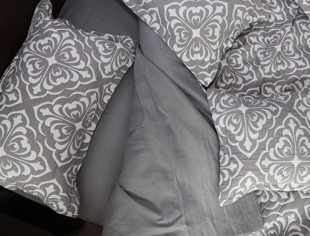 Евро макси набор постельного белья 200*230 из Муслина №600-20 Черешенка™