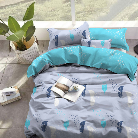 Ткань для постельного белья Бязь "Gold" Lux "Невесомость" GL1414 (A+B) - (50м+50м)