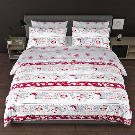 Двуспальный набор постельного белья 180*220 из Бязи "Gold" №518100 Черешенка™