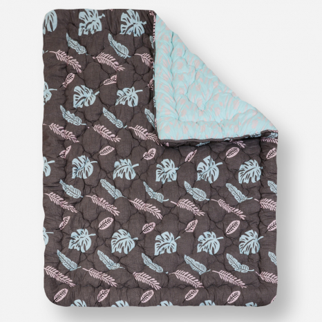 Полуторна ковдра мікрофібра/холофайбер двостороння №40150