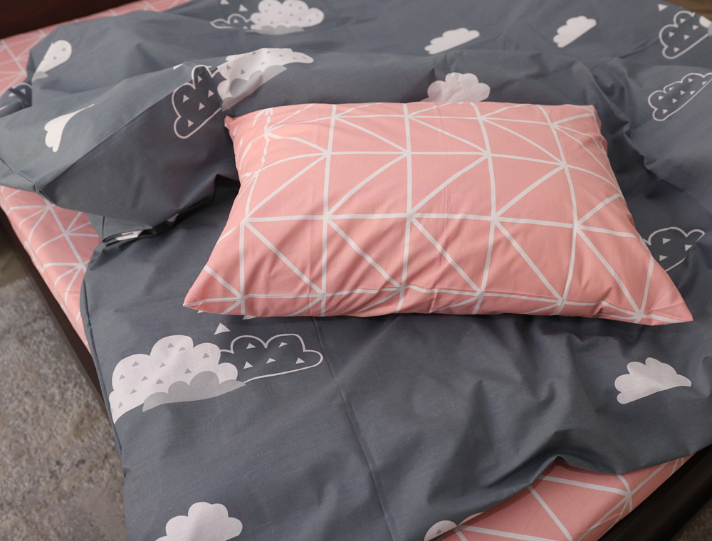 Полуторный набор постельного белья 150*220 из Бязи "Gold" №157235AB Черешенка™