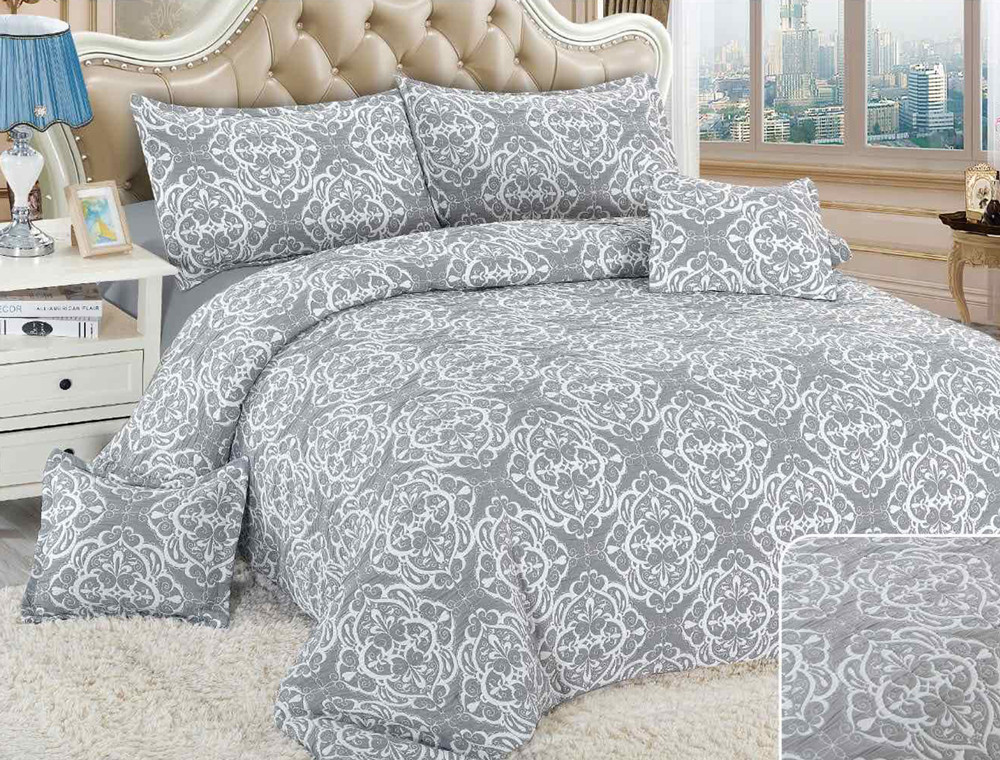 Евро макси набор постельного белья 200*230 из Муслина №600-19 Черешенка™