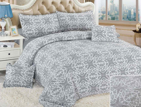 Евро макси набор постельного белья 200*230 из Муслина №600-19 Черешенка™