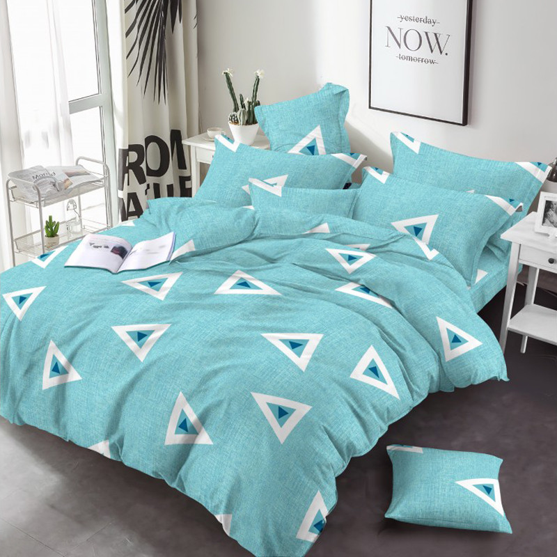 Ткань для постельного белья Бязь "Gold" Lux GL3384blue