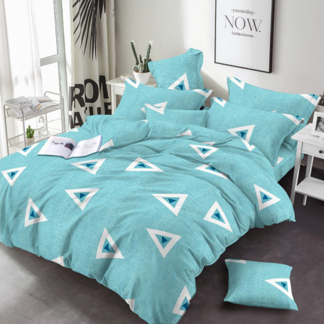 Ткань для постельного белья Бязь "Gold" Lux GL3384blue