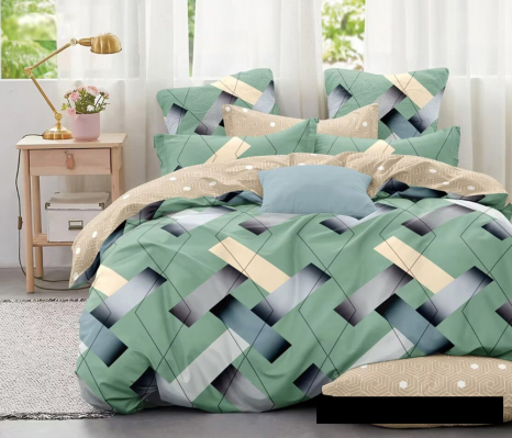 Ткань для постельного белья Бязь "Gold" Lux GL5023 (A+B) - (50м+50м)