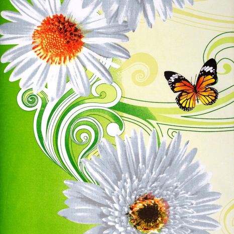 Ткань для постельного белья Бязь "Gold" Lux "Весенний букет" GL129