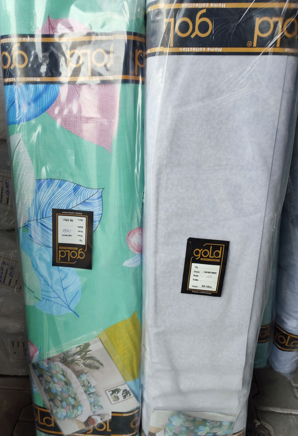 Ткань для постельного белья Бязь "Gold" Lux GL50650 (A+B) - (50м+50м)