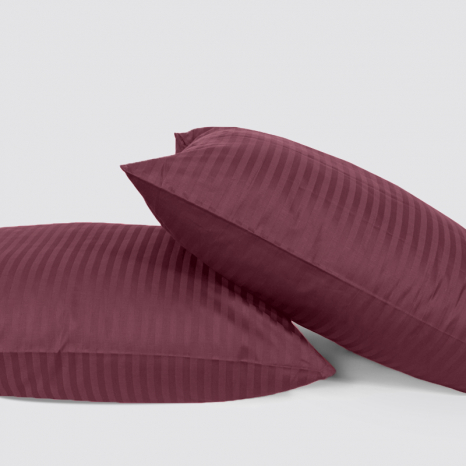 Двоспальний набір постільної білизни 180*220 з Страйп Сатину №541716