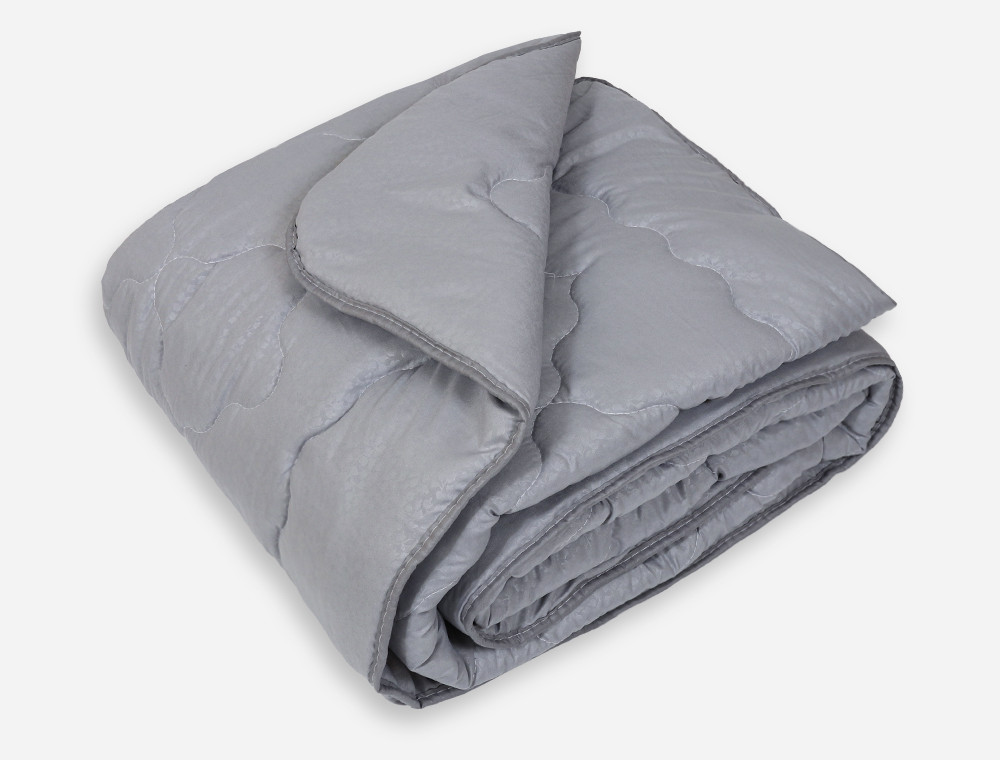 Полуторна літня ковдра мікрофібра/синтепон №41118