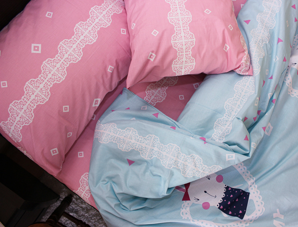 Дитячий комплект з Бязі "Gold" №16158AB Черешенька™