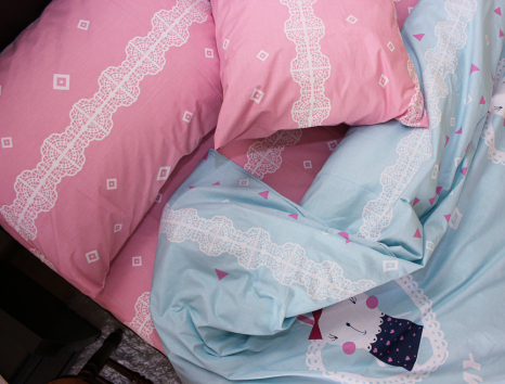 Дитячий комплект з Бязі "Gold" №16158AB Черешенька™