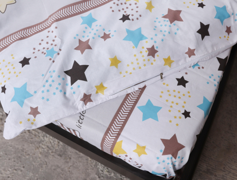 Полуторный набор постельного белья 150*220 из Бязи "Gold" №613279 Черешенка™