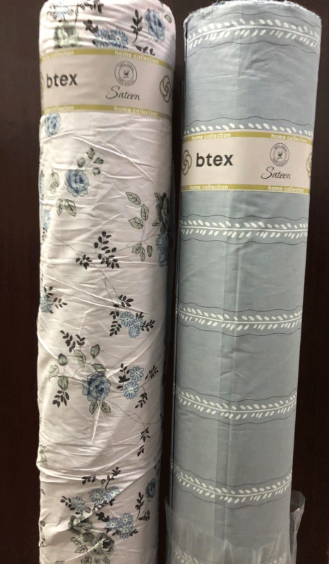 Ткань для постельного белья Сатин S-375 (A+B) - (60м+60м)