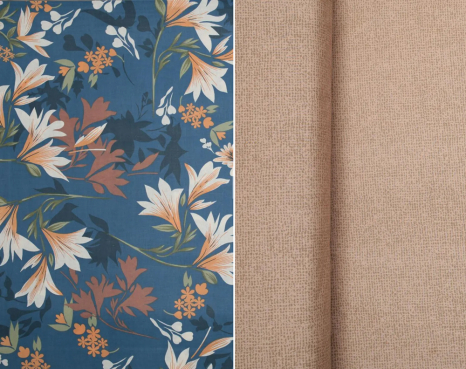 Ткань для постельного белья Бязь "Gold" Lux GL4922 (A+B) - (50м+50м)