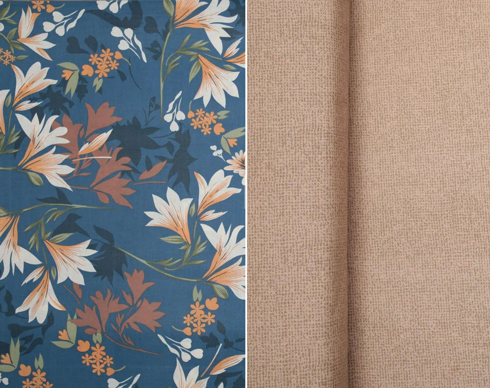 Ткань для постельного белья Бязь "Gold" Lux GL4922 (A+B) - (50м+50м)