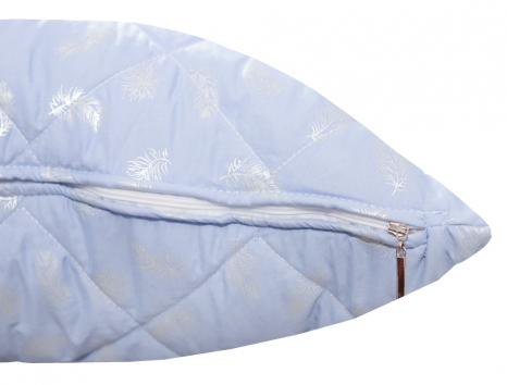 Подушка стеганная на молнии 50*70 микрофибра/холлофайбер №5070-19