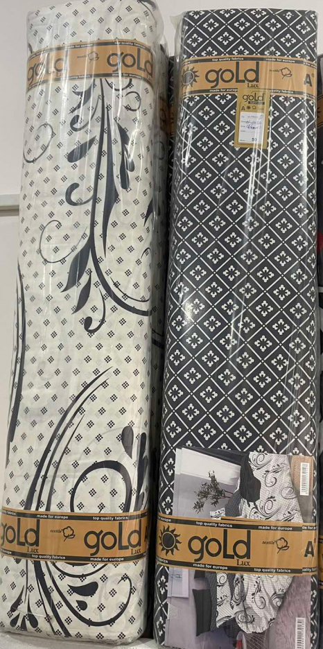 Ткань для постельного белья Бязь "Gold" Lux GL11150cream (A+B) - (50м+50м)