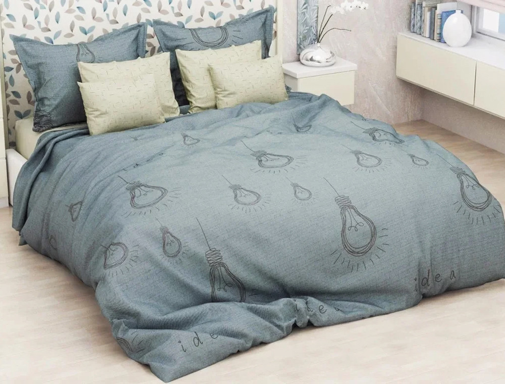 Ткань для постельного белья Бязь "Gold" Lux GL4214 (A+B) - (50м+50м)