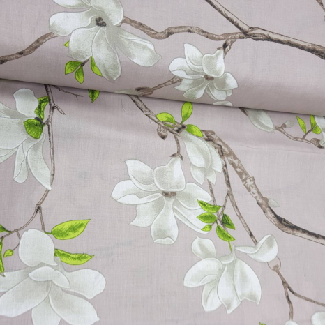 Ткань для постельного белья Бязь "Gold" Lux "Живые цветы" GL4027