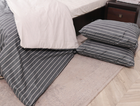 Сімейний набір постільної білизни із Бязі "Gold" №151210АВ Черешенька™