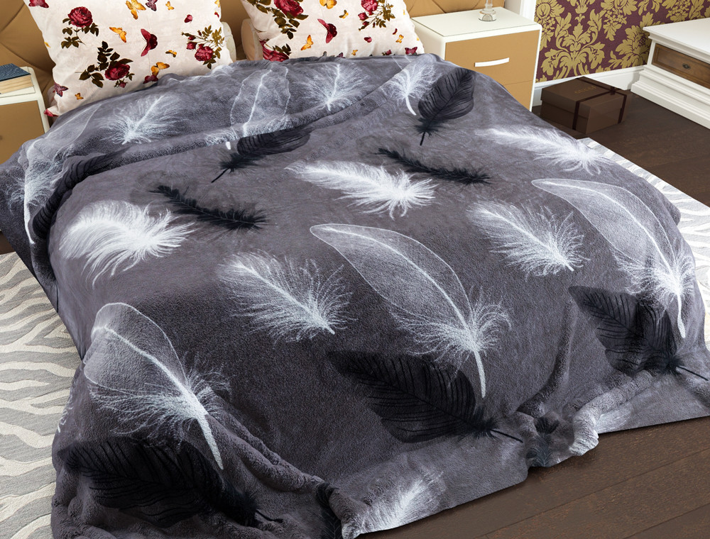 Евро флисовый плед №33960