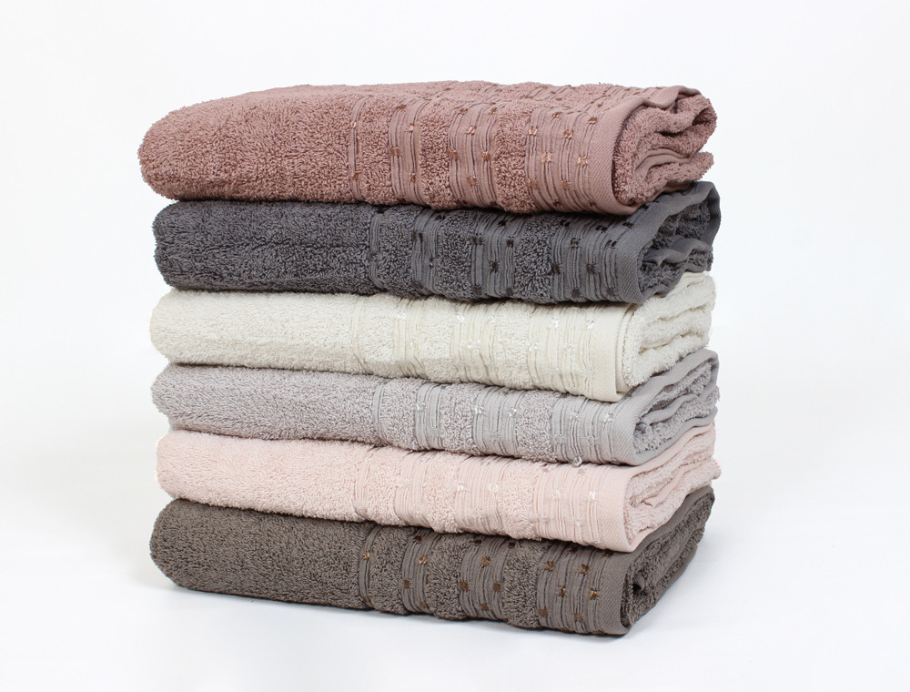 Комплект махрових банних рушників CESTEPE LUPEN (140*70)