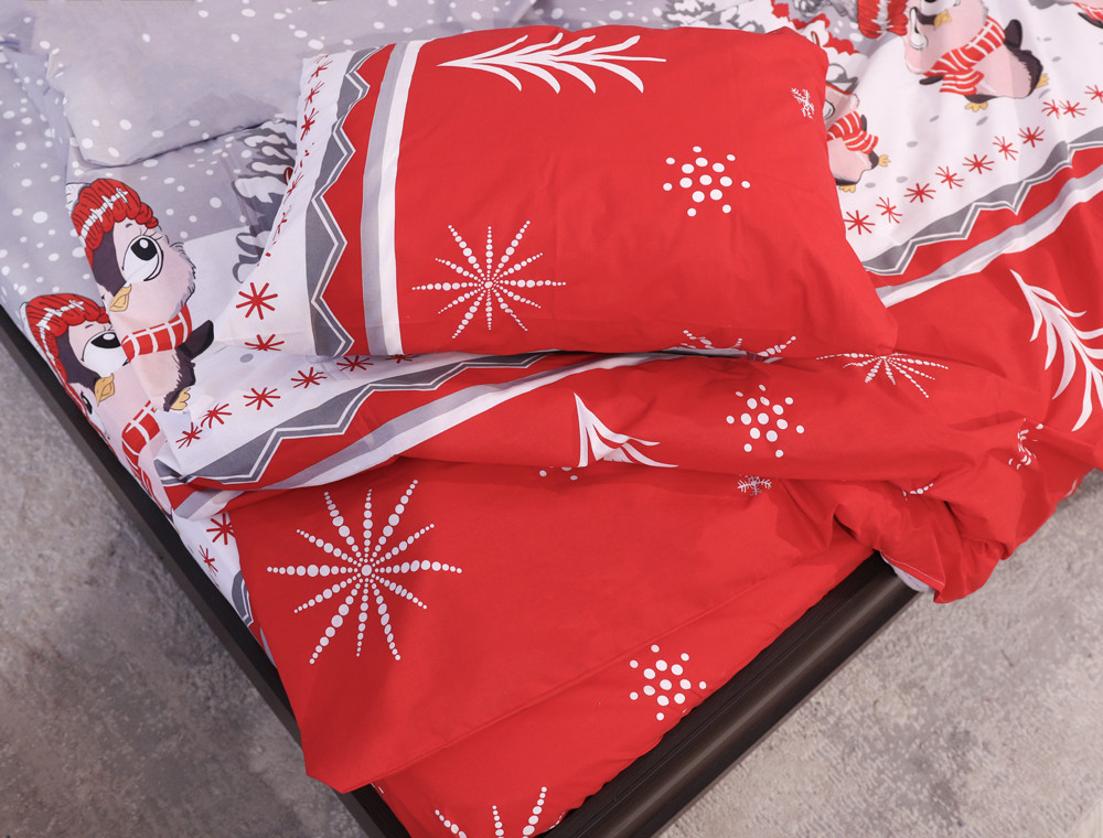 Двуспальный набор постельного белья 180*220 из Бязи "Gold" №157966 Черешенка™