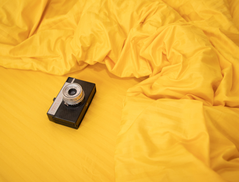 Євро-максі набір постільної білизни 200*220 зі Страйп Сатину №50888 Черешенка™