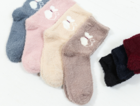 Термоноски Золото норка шерсть (37-41) №C506