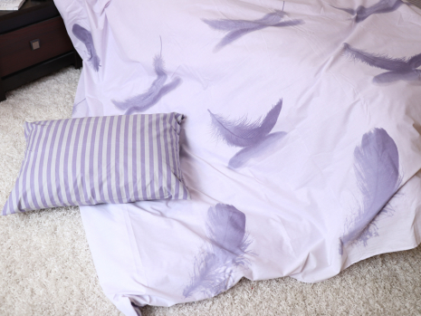 Двоспальний набір постільної білизни 180*220 із Бязі "Gold" №151579AB Черешенка™