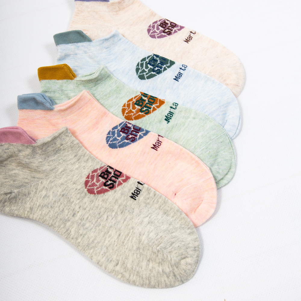 Жіночі шкарпетки короткі Nicen (10 пар) 37-41 №A052-27