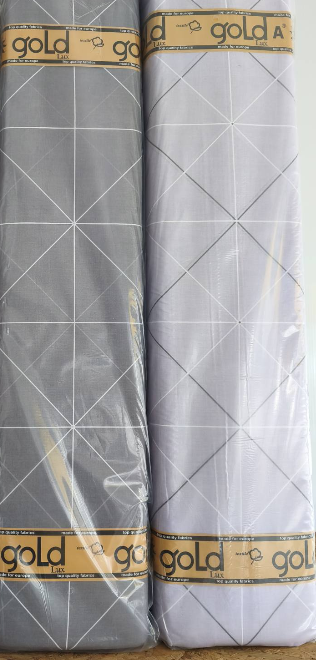 Ткань для постельного белья Бязь "Gold" Lux GL6010 (A+B) - (50м+50м)