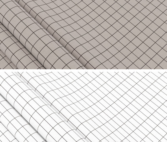 Ткань для постельного белья Бязь "Gold" Lux GL8070 (A+B) - (50м+50м)