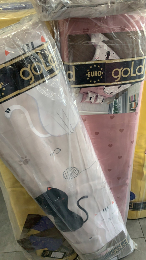 Ткань для постельного белья Бязь "Gold" Lux детская GLB7756 (A+B) - (50м+50м)