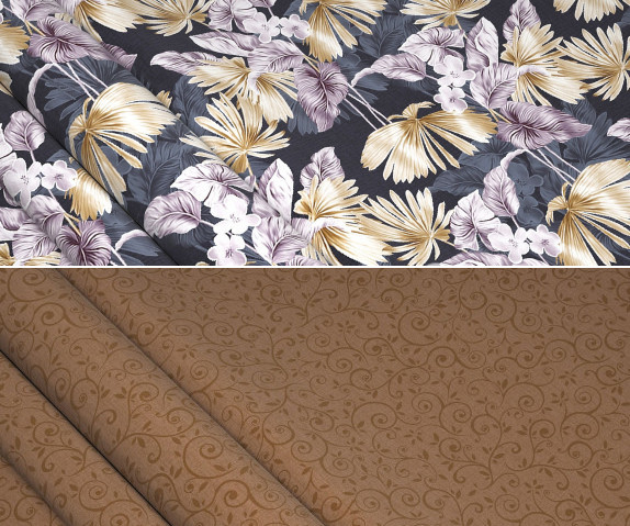 Ткань для постельного белья Ранфорс R-3464 (A+B) - (50м+50м)